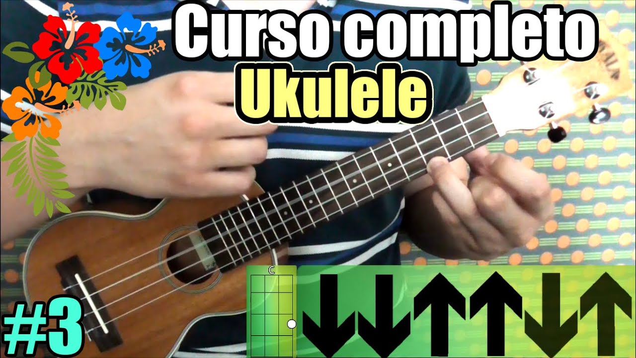 Curso completo ukulele: Más rasgueos (Pop y reggae) y progresiones de acordes