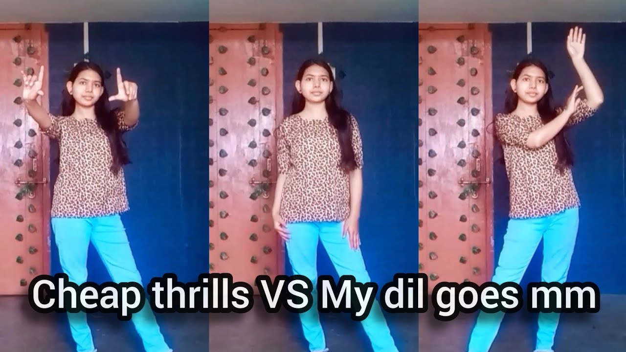 Cheap Thrills VS My dil goes mm | Female Version  | Dance Cover  | Unique1176 