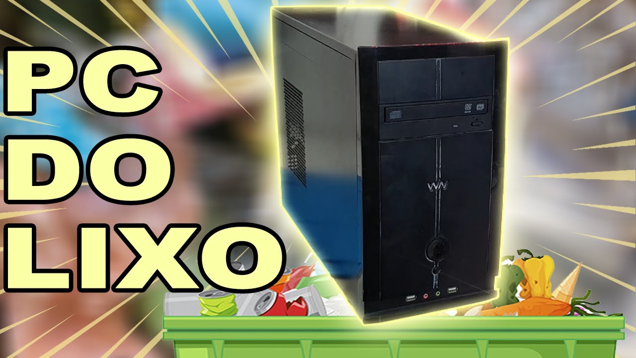 UM INSCRITO ACHOU UM COMPUTADOR NO LIXO, QUE SORTE, SERA QUE FUNCIONA ? (RESGATE DO PC DO LIXO) #01