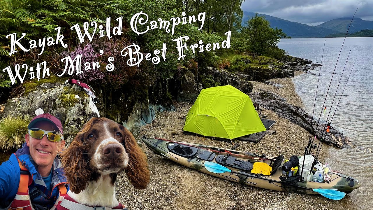 Paddling into the Wilderness: Kayak Camping Adventure with Man's Best Friend
