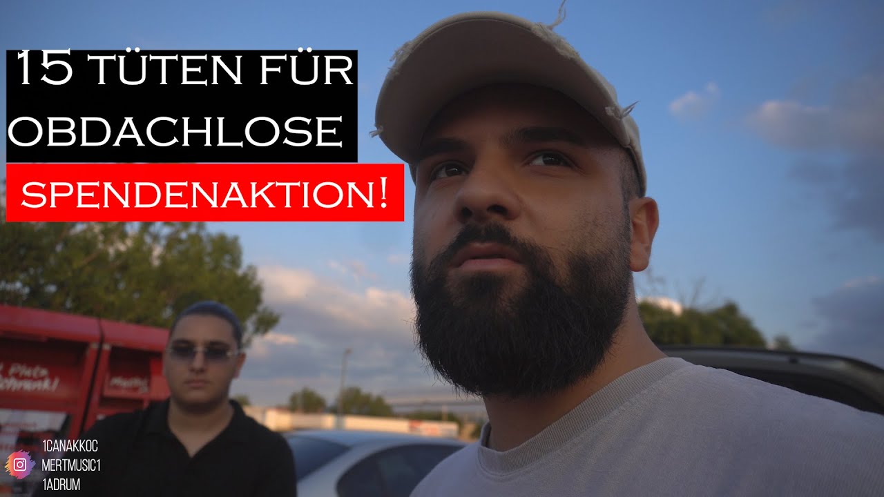 Spendenaktion für Obdachlose (Straßenmusik)