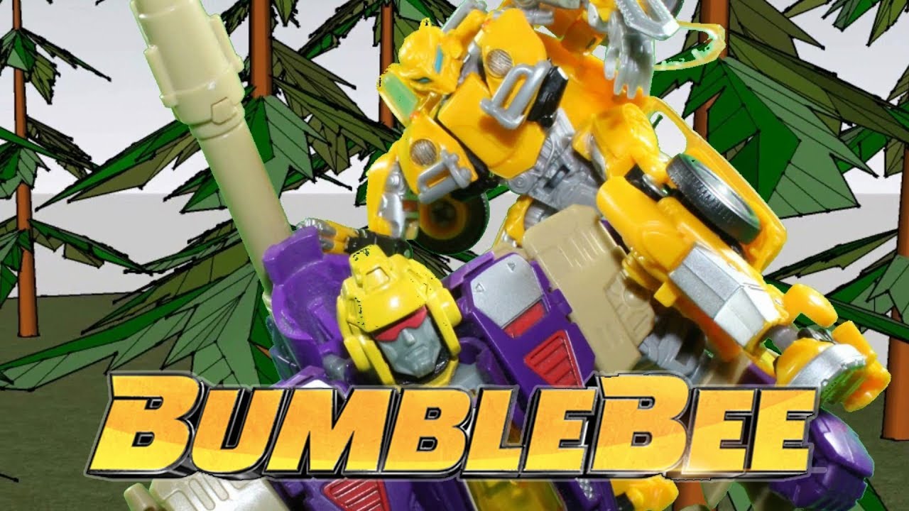 TRANSFORMERS: BUMBLEBEE - BUMBLEBEE VS BLITZWING [STOP MOTION]