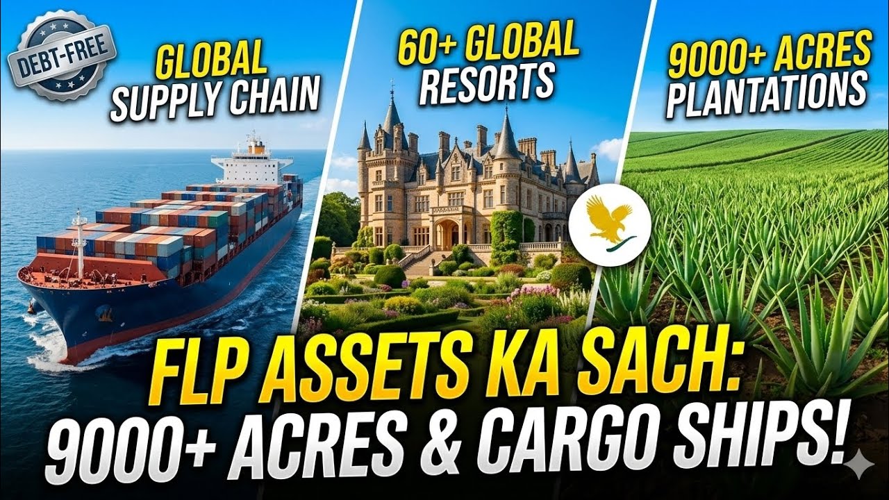 Forever Living ke Global Assets ka Sach! 🌍🏗️ | Kyun FLP kabhi band nahi ho sakti?