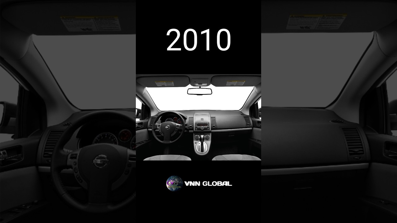 Evolution Of Nissan Sentra Interior (1982-2025) #shorts