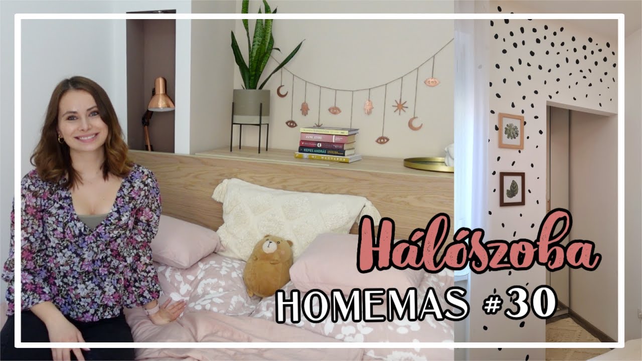 HOMEMAS #30 - Hálószoba átalakítás | Viszkok Fruzsi