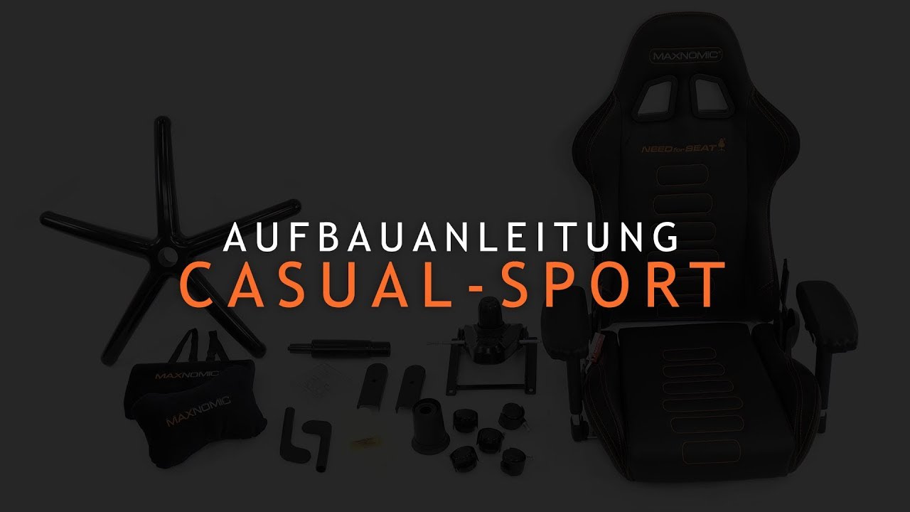 MAXNOMIC&reg; Casual-Sport Aufbauvideo | DE