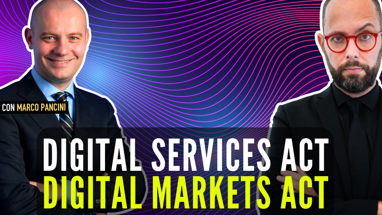 988. Digital Services Act (DSA) e Digital Markets Act (DCA): cosa sono con Marco Pancini