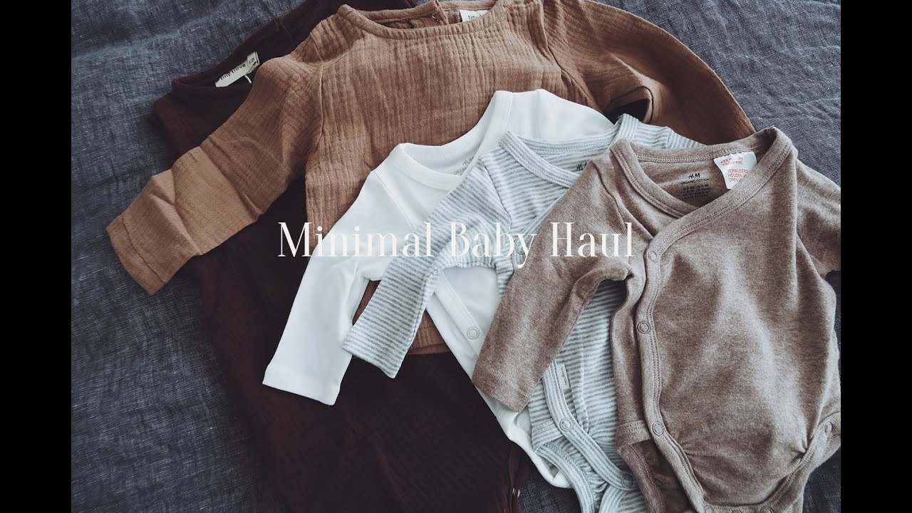 My First Newborn/Baby Haul! Minimal, Sustainable & Neutral.