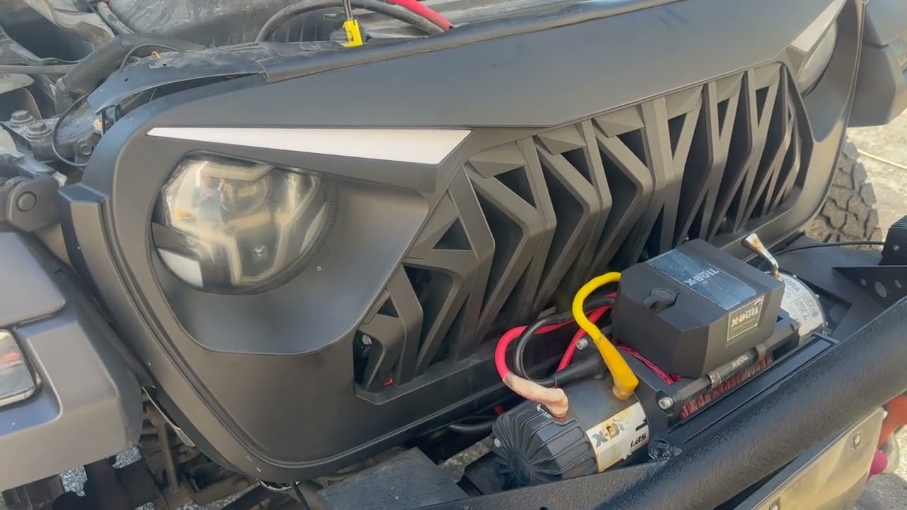 Jeep Mojavie Grille install | How to