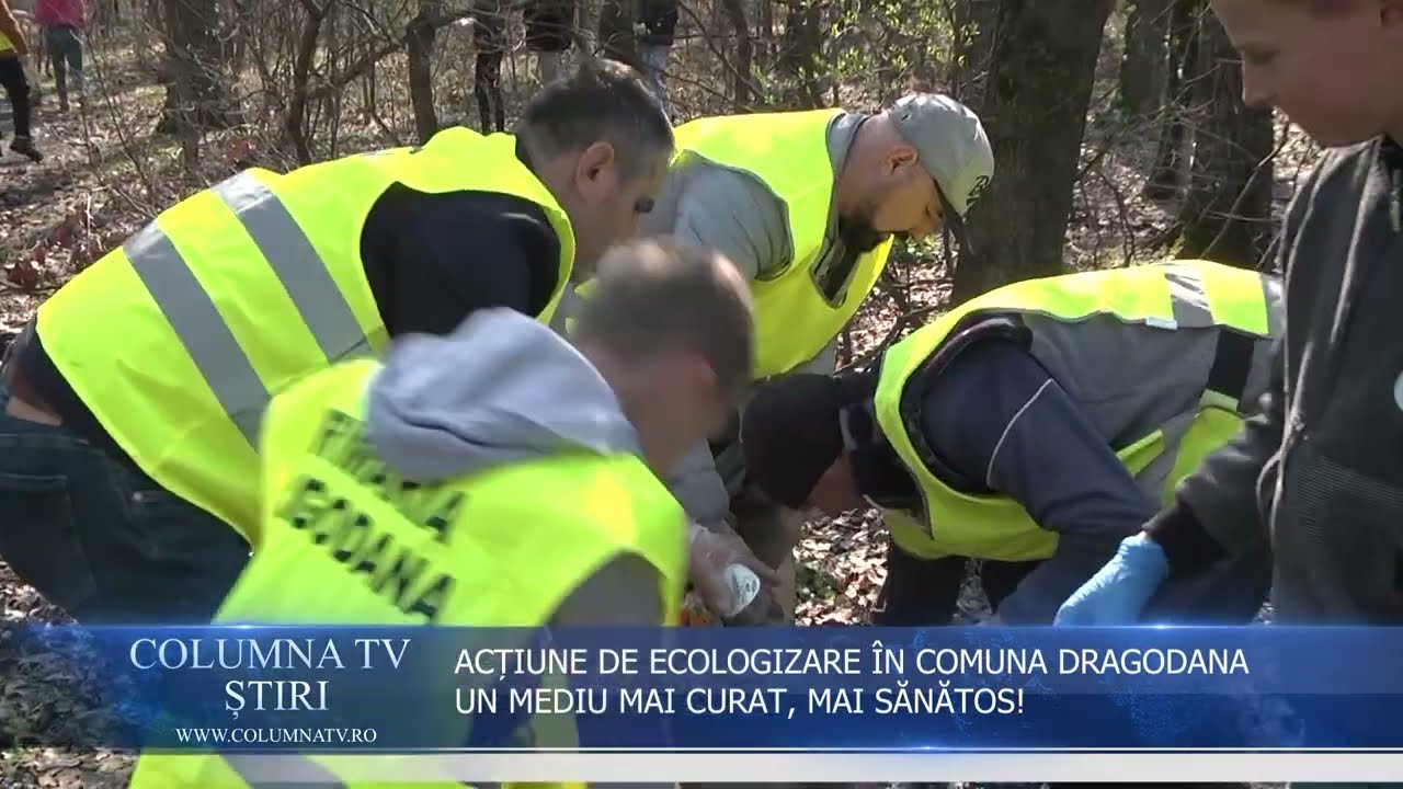 ACȚIUNE DE ECOLOGIZARE ÎN COMUNA DRAGODANA