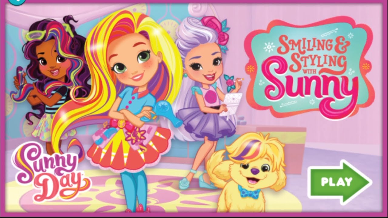 Sunny Day | Smiling & Styling with Sunny | Hair Salon 💇‍♀️ | Nick Jr.