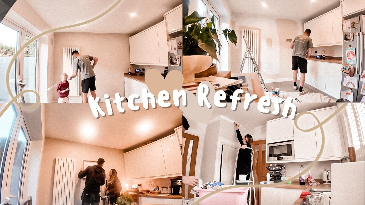 KITCHEN REFRESH ON A BUDGET | KITCHEN MAKEOVER | Emma Nightingale