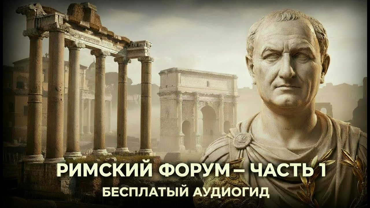 Римский Форум, Рим - 1 часть | Бесплатный аудиогид | Гуляйте и слушайте