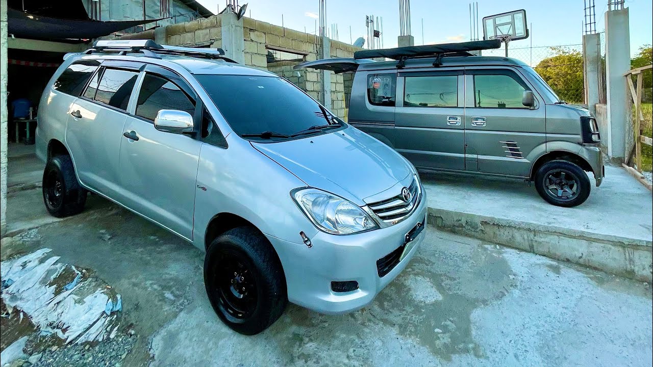 DIY Wheel spacer installation for Toyota Innova | MOD mags a/t tires | project car Off-road concept