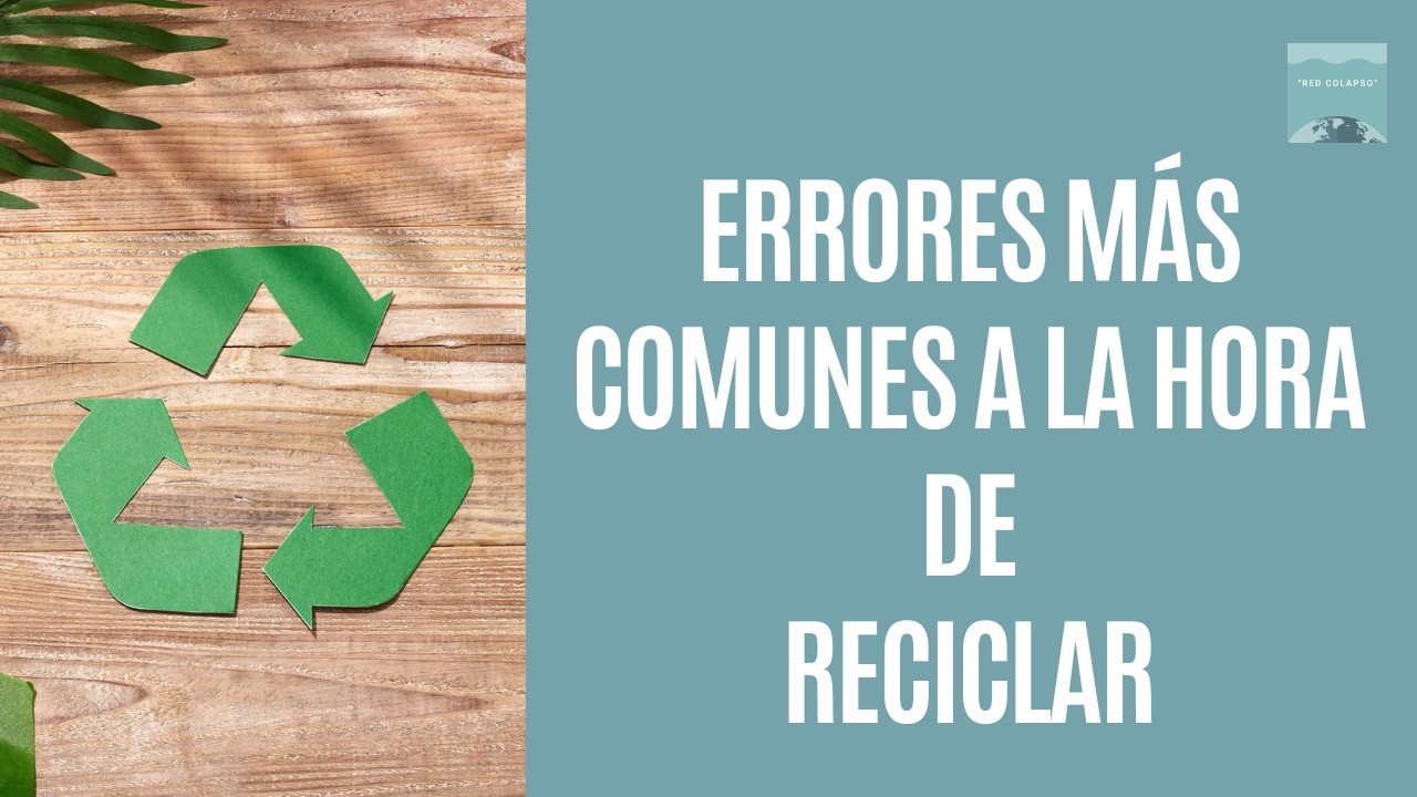QUÉ ERRORES COMETEMOS A LA HORA DE RECICLAR