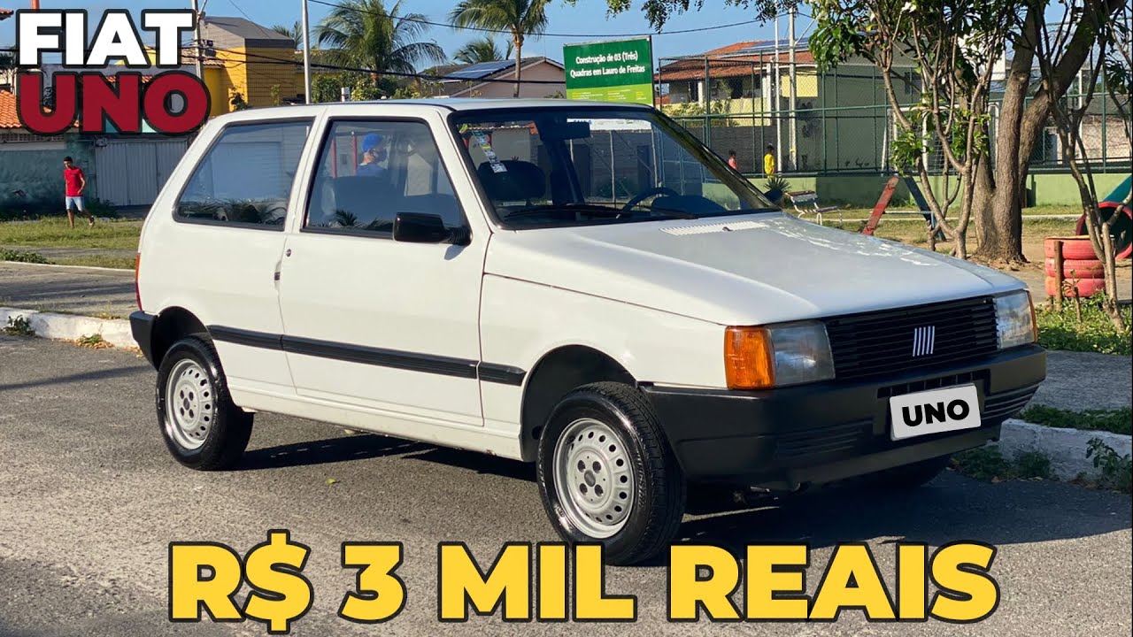 FIAT UNO A VENDA POR APENAS 3 MIL REAIS