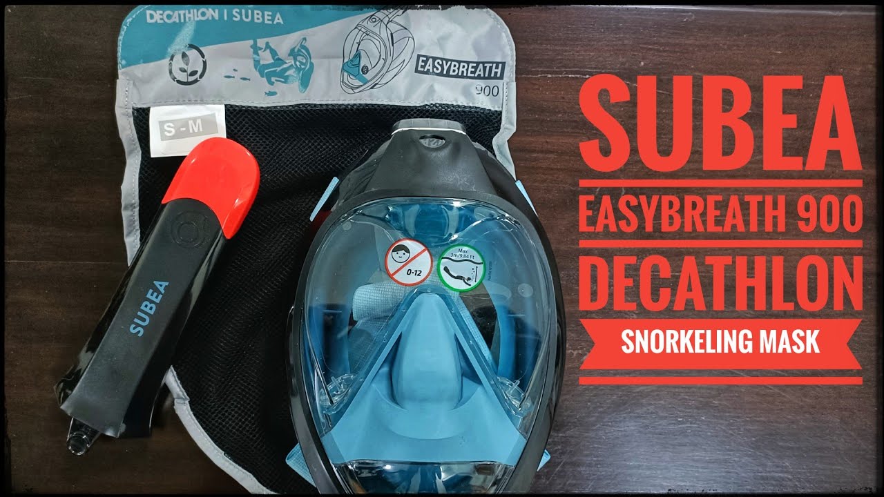 Unboxing Easybreath 900 - Decathlon I Subea Full Face Snorkel Mask for Underwater Immersion