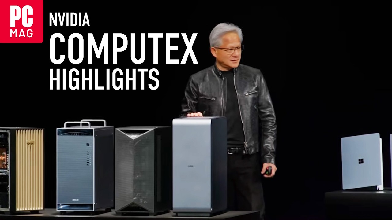 Основные моменты выступления Nvidia на Computex 2026 менее чем за 12 минут
