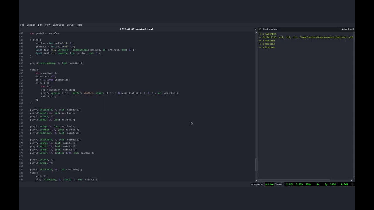 abstract thing in SuperCollider