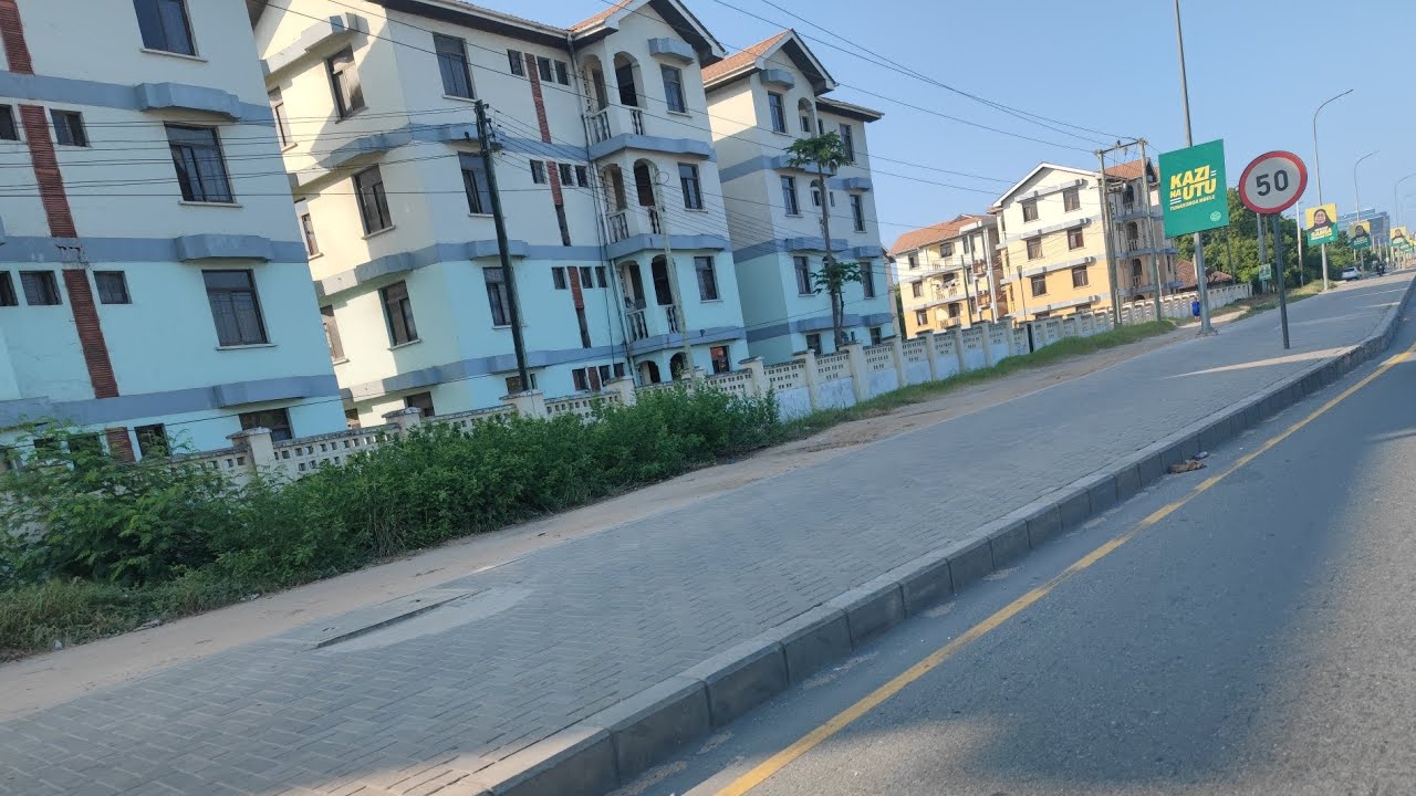 Upanga to Tandale ride via Kinondoni