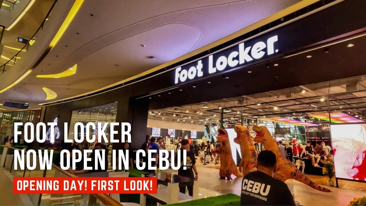 🇵🇭 [4K] Foot Locker in Cebu at SM Seaside | Opening Day | Walking Tour Philippines