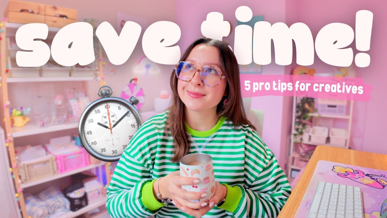 my secret to more time: 5 hacks for creative business owners ⏳📈🌸