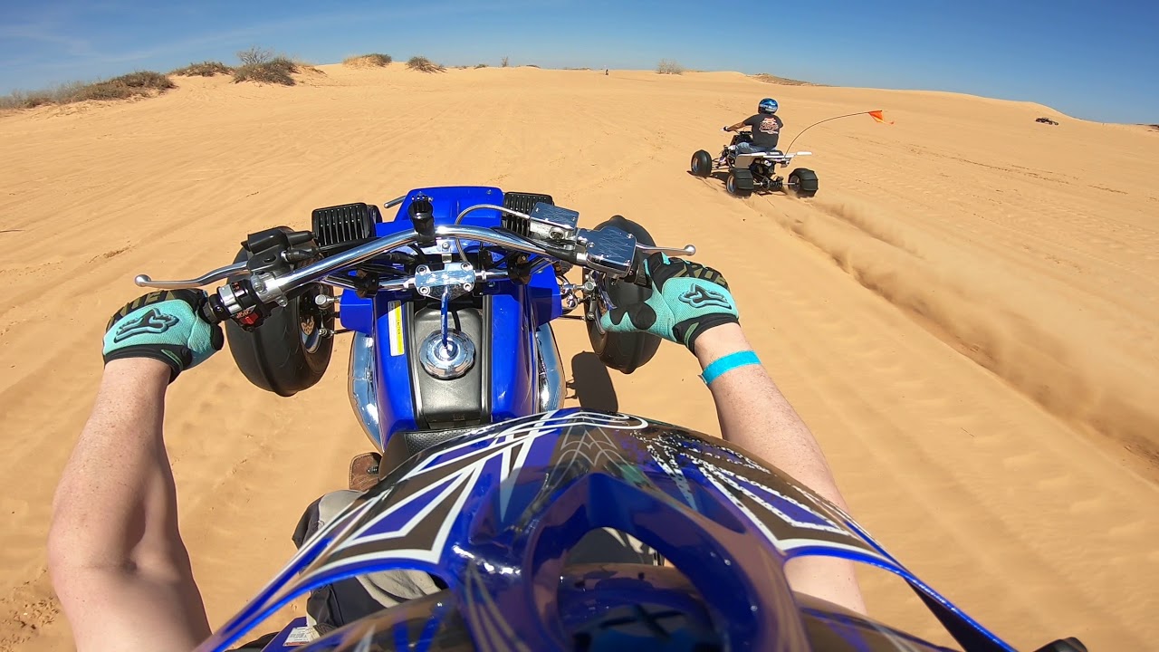 Head on Collision at Little Sahara Go Pro Hero 6