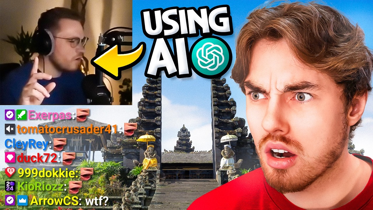 Geoguessr Pro vs ohnePixel using AI to CHEAT