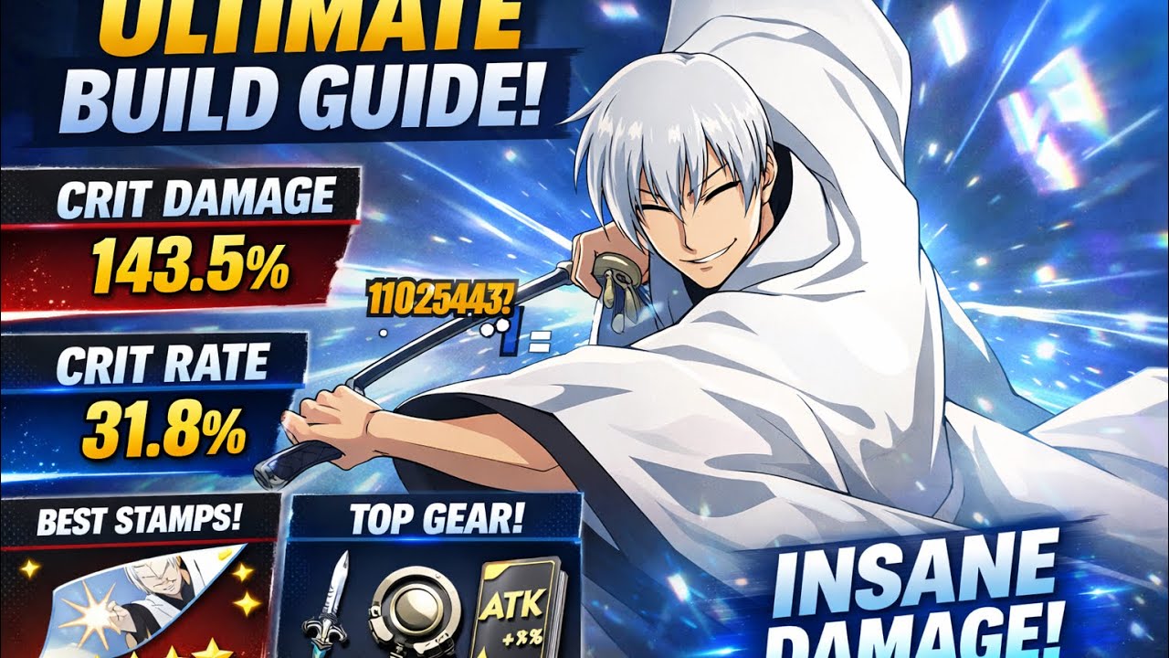 My F2P Gin build guide. #bleach #bankai #gin #bleachsoulresonance 