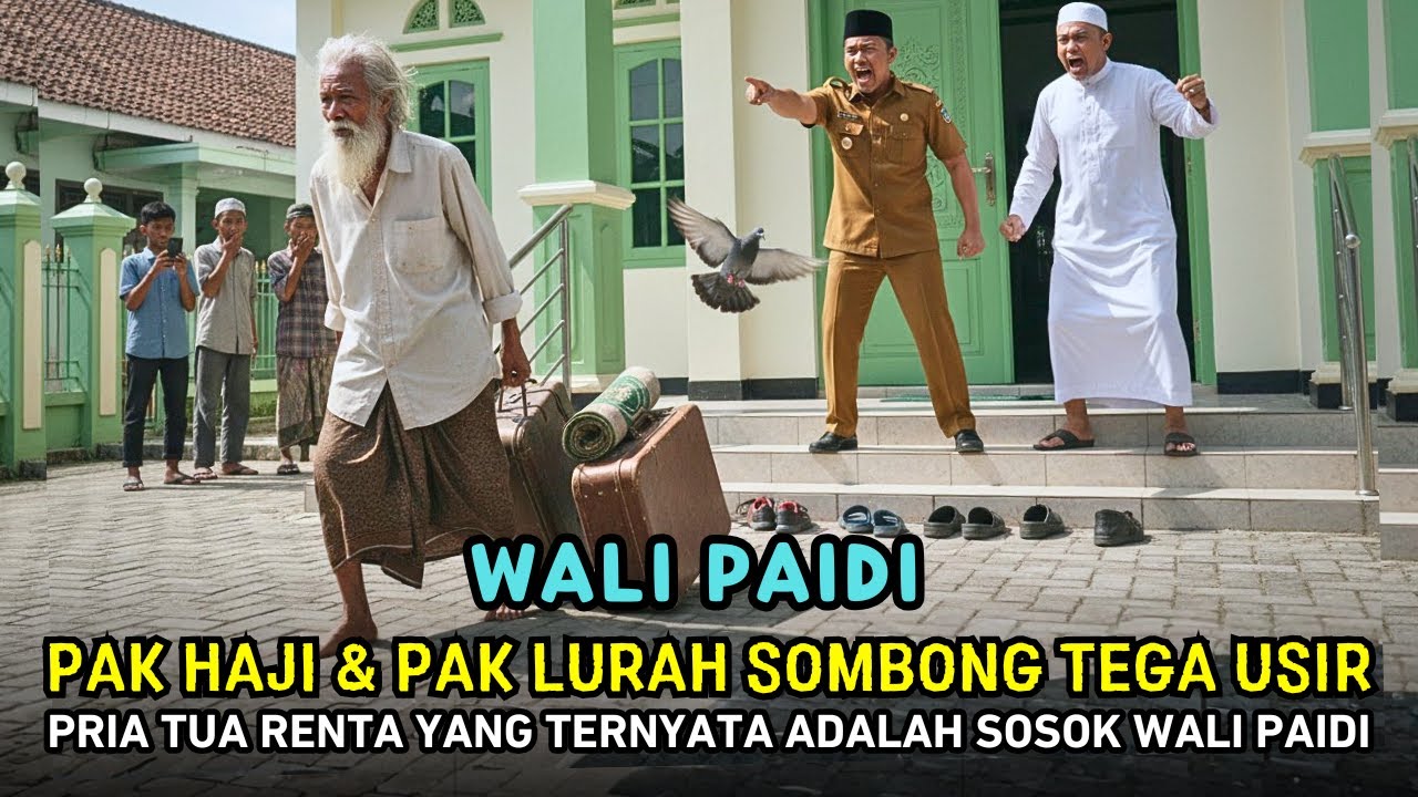 Wali Paidi Diusir Pak Haji & Lurah Sombong!! Pria Renta Ini Ternyata Sosok Wali yang Menyamar
