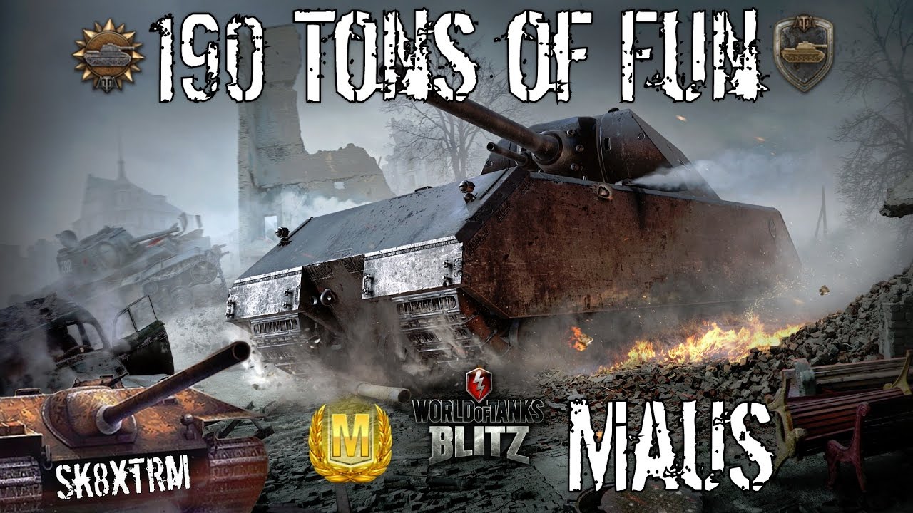 The Maus - 190 Tons of Fun - Wot Blitz