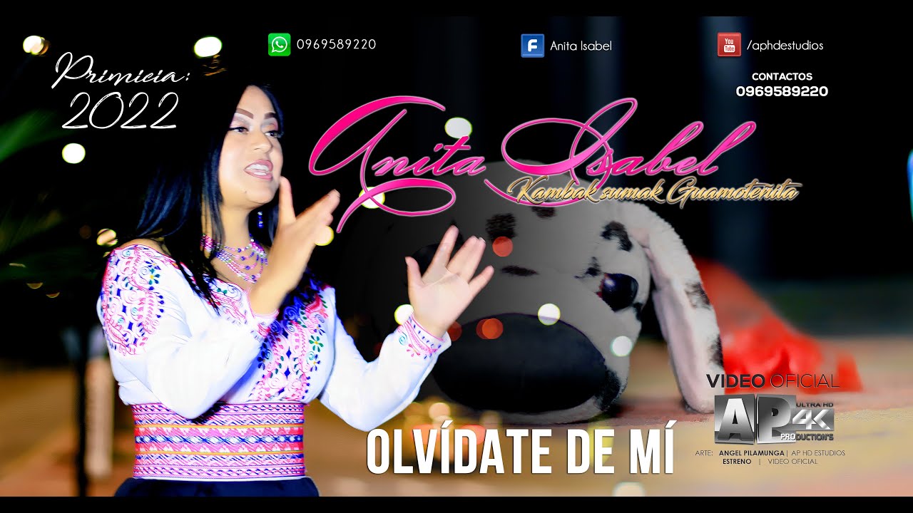 Anita Isabel ▷ Olvídate de mí 