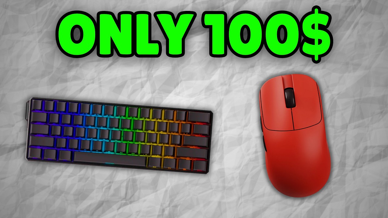 ЛУЧШИЙ комплект мыши и клавиатуры ДО 100$
