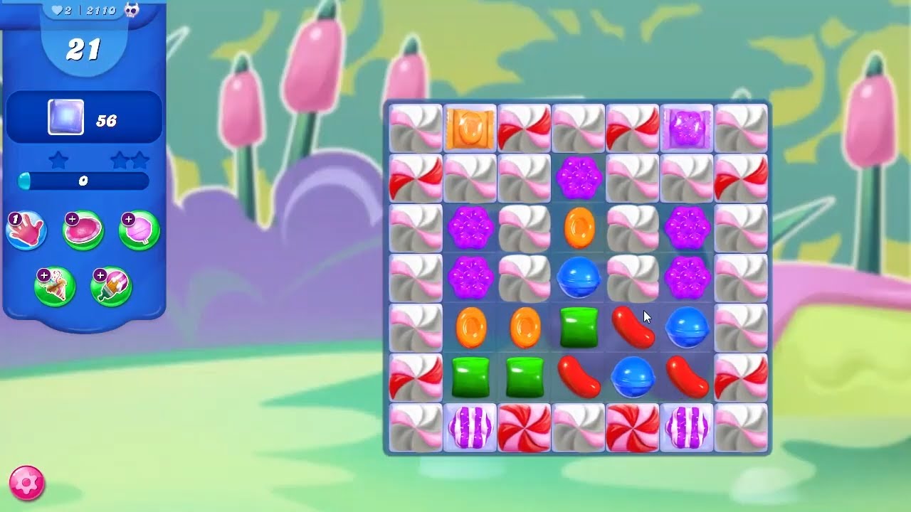 Candy Crush Saga LEVEL 2110 NO BOOSTERS