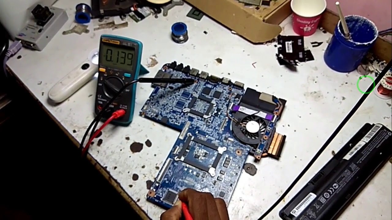 HP dv6 Not Powering on- An Antic Case Study by BASIR