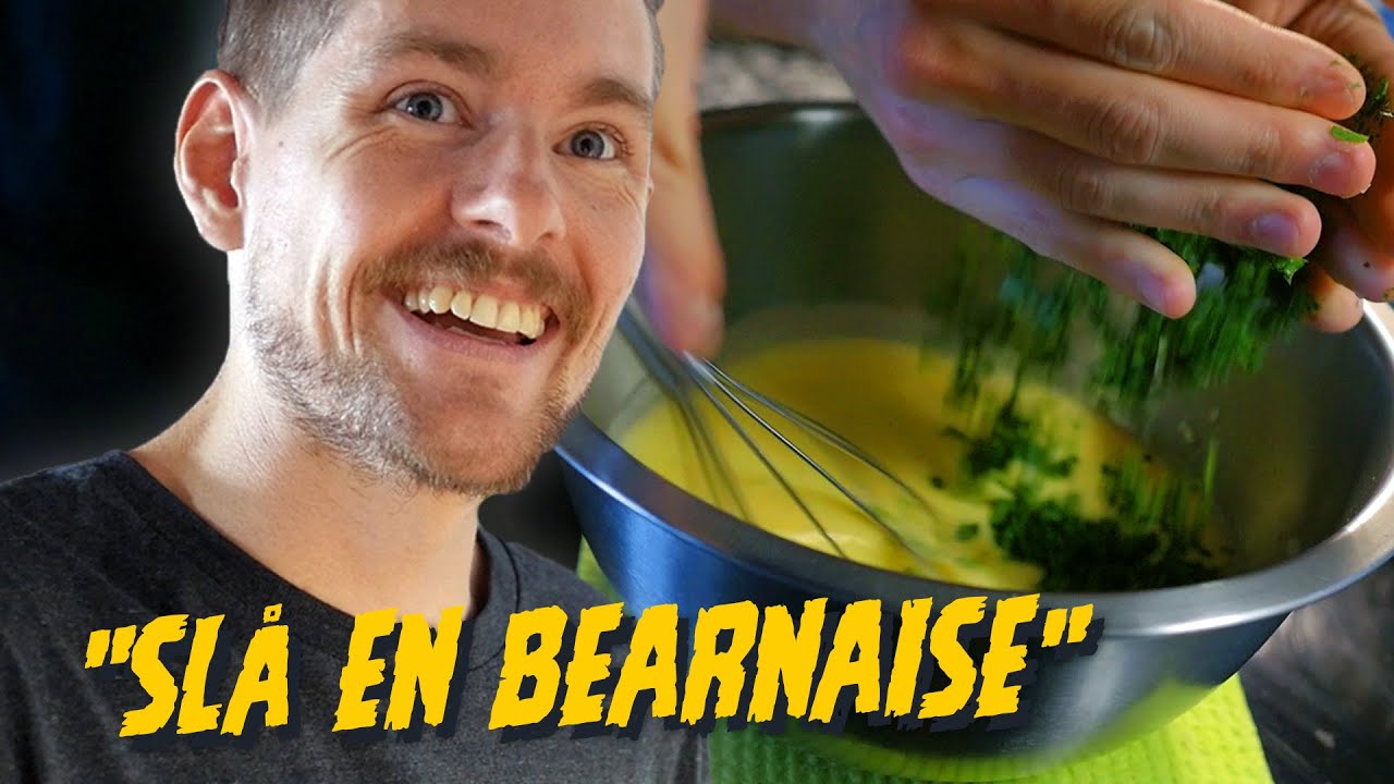 F&ouml;rsta f&ouml;rs&ouml;ket p&aring; egen Bearnaise! | K&ouml;kst&ouml;k med Tim & Danny (och Habba)