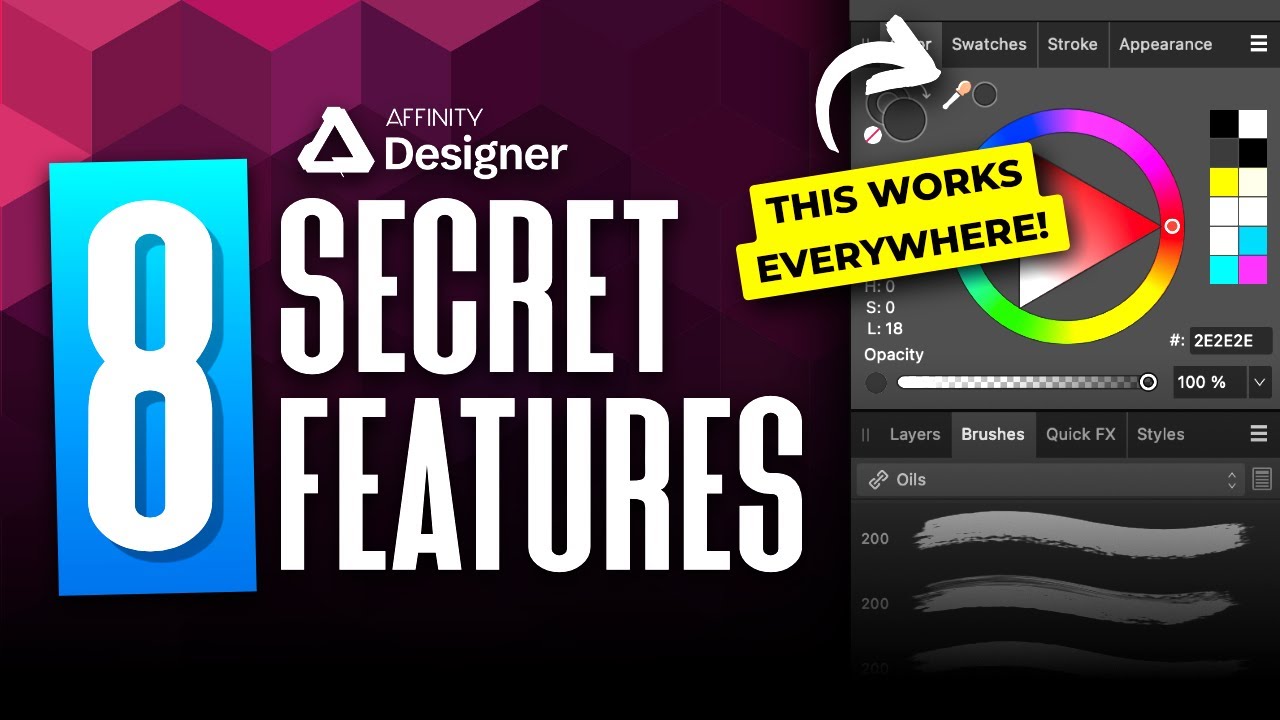 8 скрытых функций Affinity Designer, о которых вам никто не рассказывал
