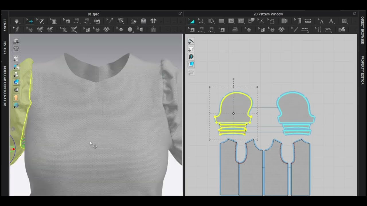 How To Make A Puff Sleeve - Clo3D/Marvelous Designer