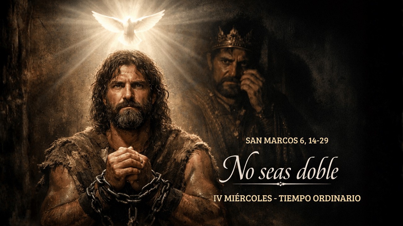 ✝ Herodes o Juan Bautista: ¿a quién te pareces? | No seas doble: elige el bien | Evangelio de hoy