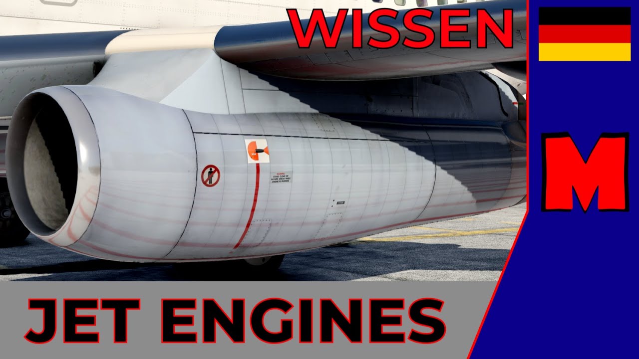 Wieso alte Jet engines m&ouml;rderlaut sind und viel Sprit fressen, aber neue nicht - Wissen kompakt