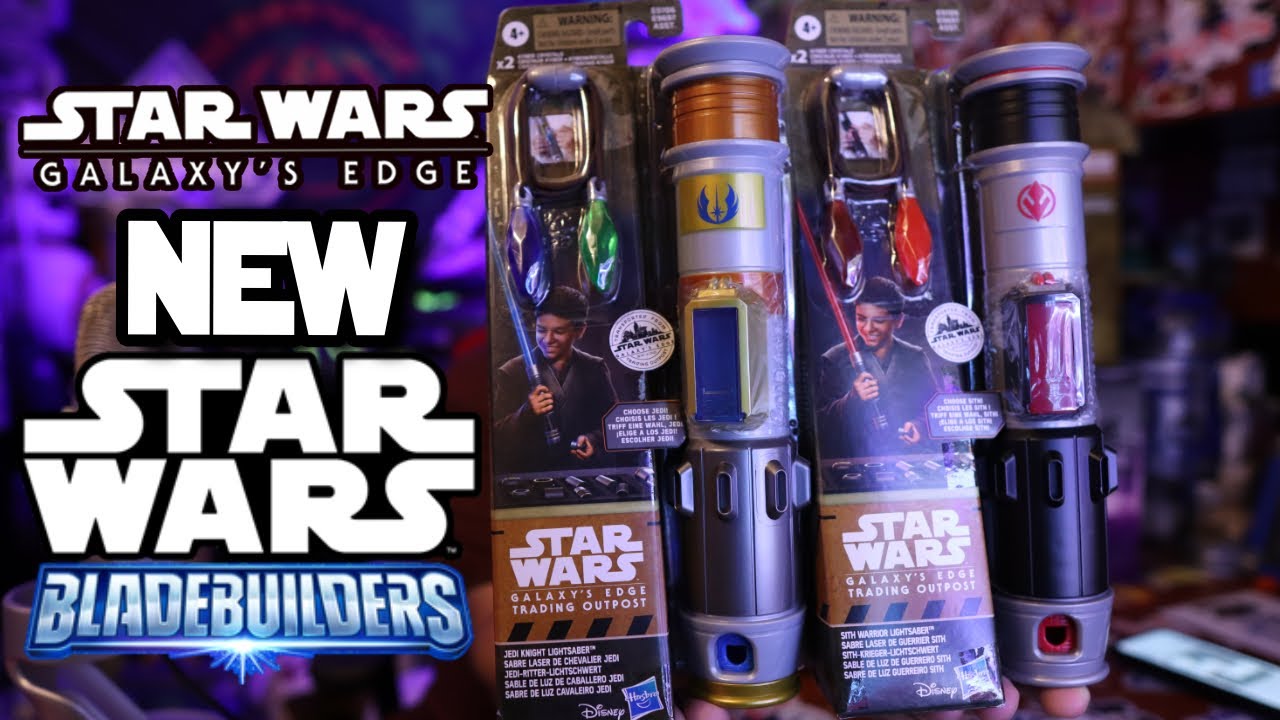 Galaxy's Edge Lightsabers Bladebuilders Jedi Knight and Sith Warrior - Galaxy's Edge Trading Outpost
