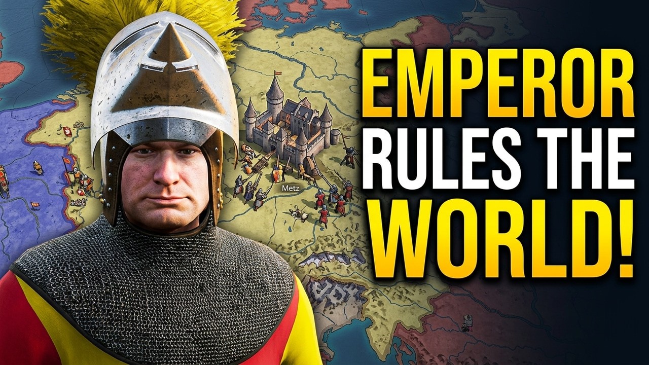 Can the Holy Roman Emperor Conquer the World? 🌍 | Voor De Kroon Gameplay