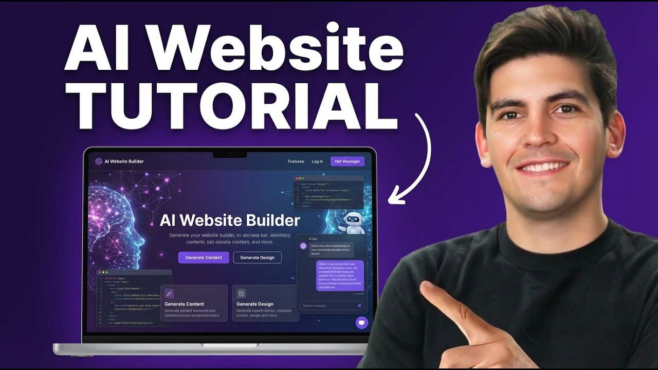 🤖The Easiest Way to Build A Website With AI in 2025 ✅