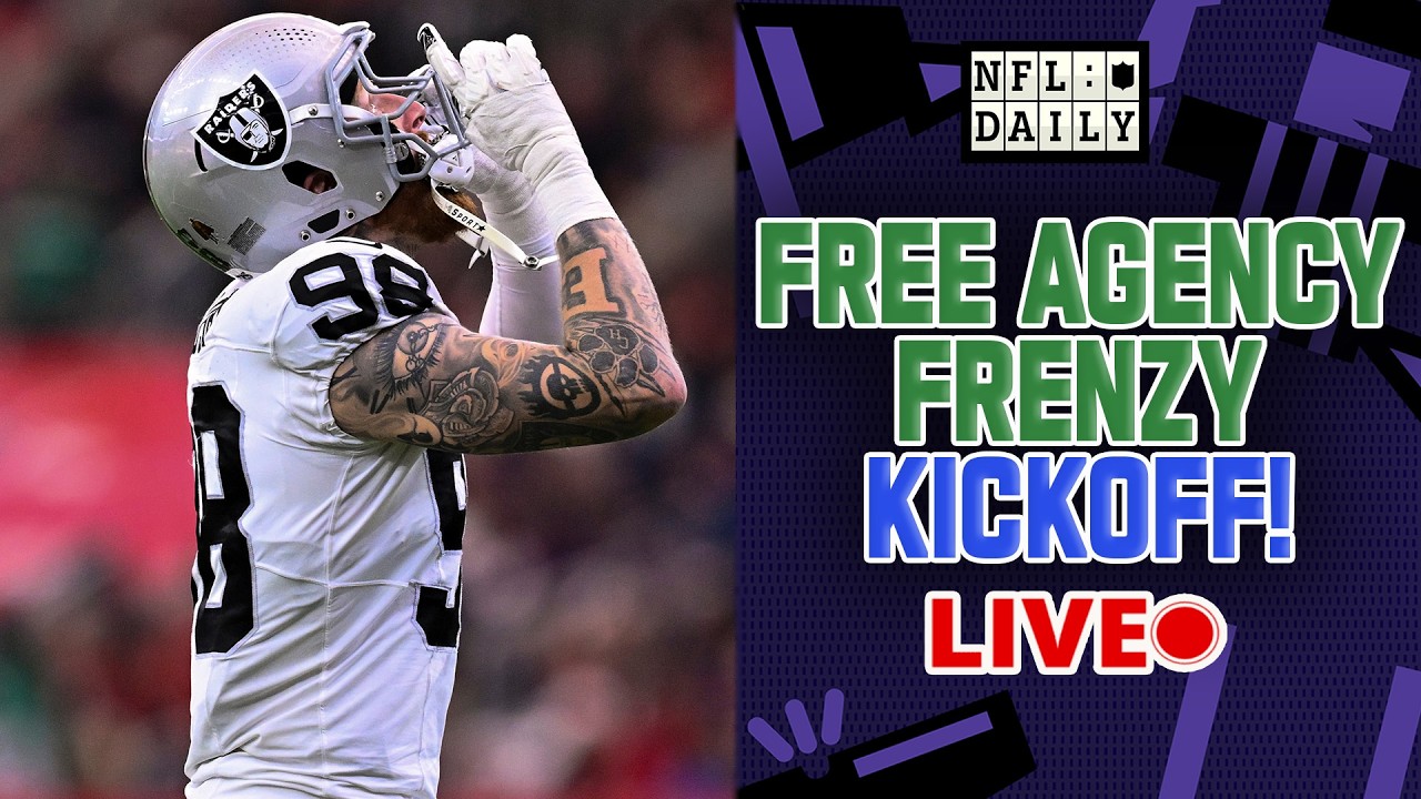 Free Agency Frenzy Kickoff | Crosby Traded, Mack back with LA, Kelce's Future and more! | NFL Daily
