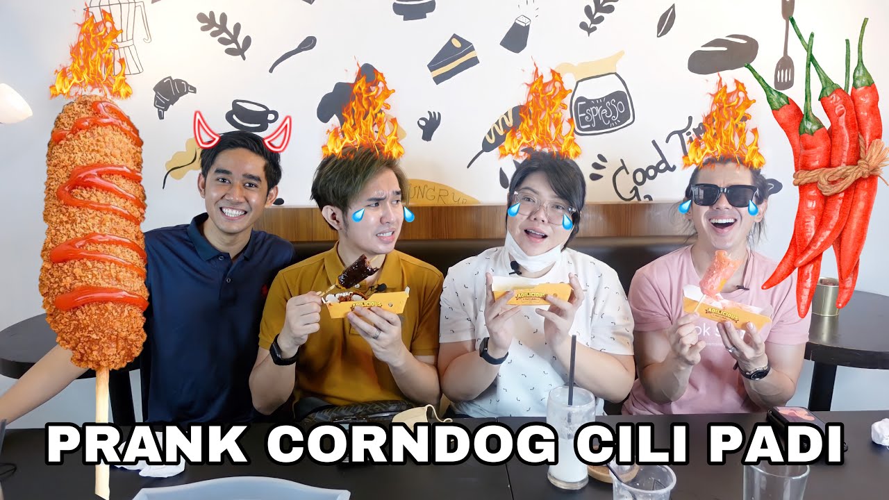 PRANK CORNDOG CILI PADI 🌶 BALAS DENDAM CIKIDOT 😂