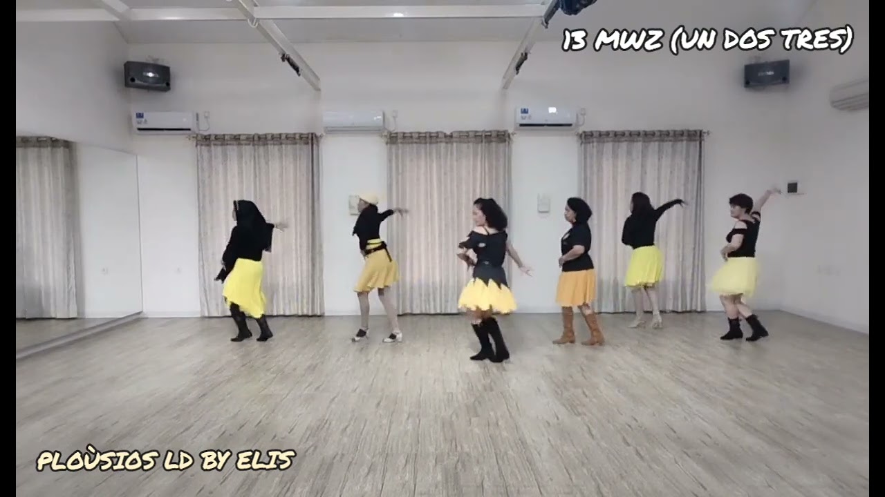 13 MWZ (UN DOS TRES) // BEGINNER/INTERMEDIATE // CHOREO: Sherry McClure // DEMO PLO&Ugrave;SIOS LD BY ELIS