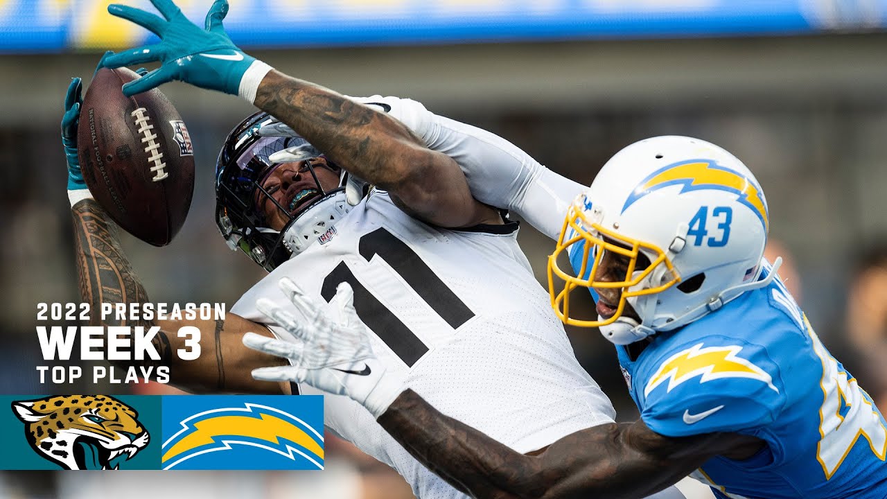 Jacksonville Jaguars Highlights vs. Los Angeles Chargers | 2022 Regular Season Week 3