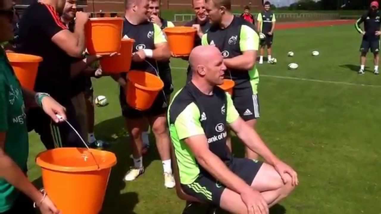 Paul O'Connell Ice Bucket Challenge!