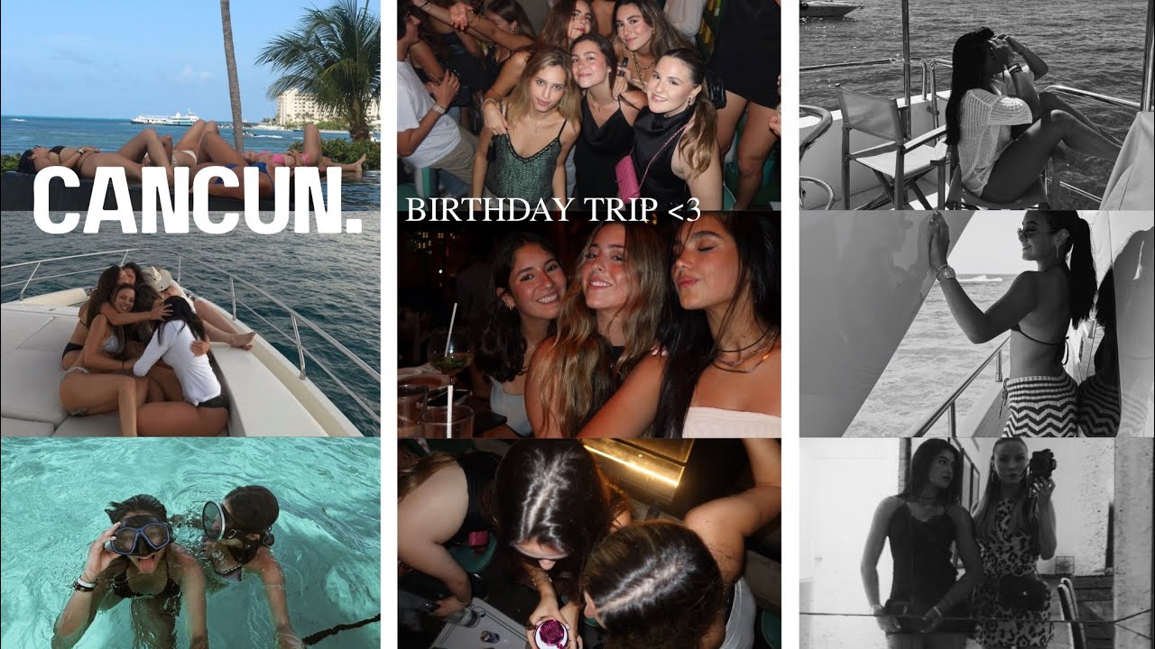 birthday trip a Cancun 🥳🥳