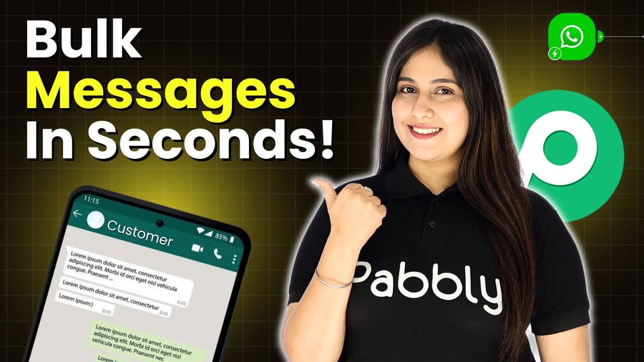 How to Send Unlimited WhatsApp Messages in One Click (Fast & Easy!)